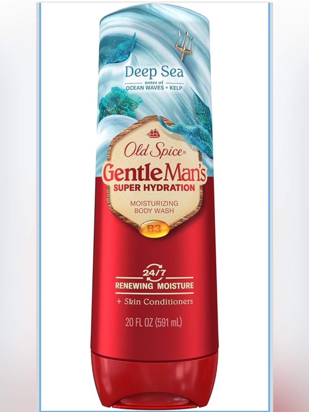 Old Spice Body Wash Deep Sea 20 oz